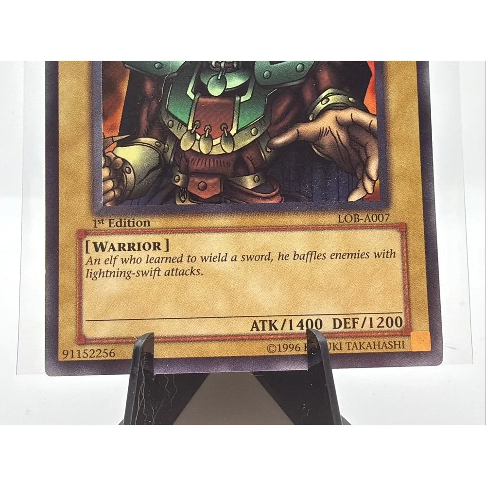 Yu-Gi-Oh! Celtic Guardian LOB-A007 Super Rare 1st Edition Exactly as Seen